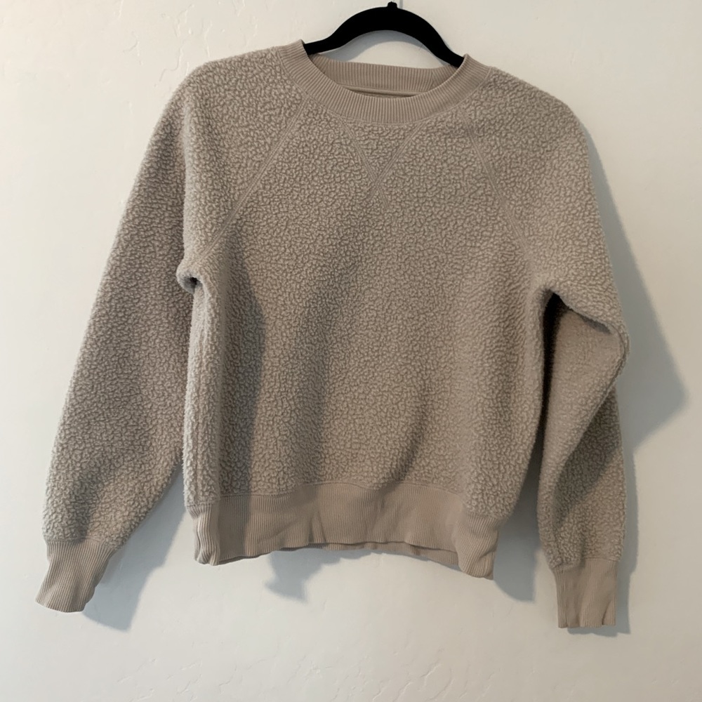 Everlane ReNew Fleece Raglan Sweatshirt
